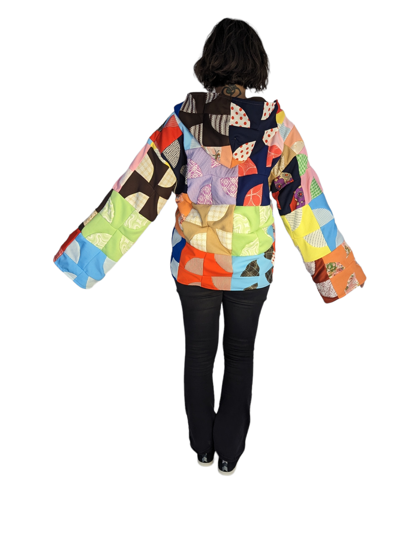 Vintage Patchwork Quilt Jacket